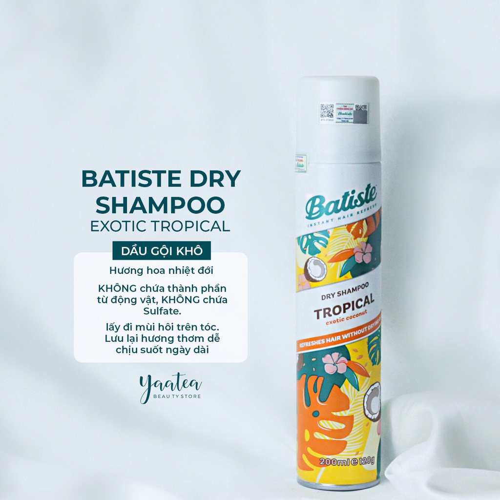 Dầu gội khô Batiste 200ml - Ảnh 18