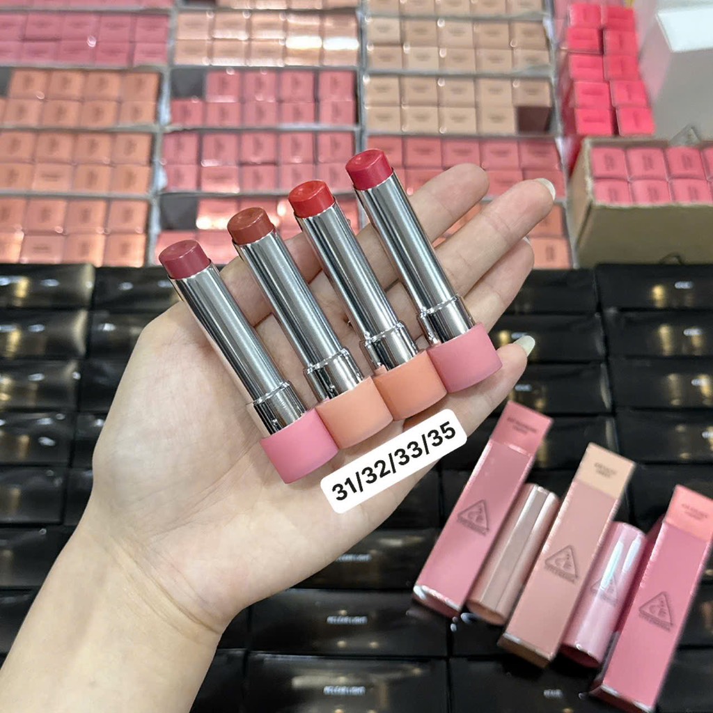 Son Dưỡng 3CE Glazy Lip Glow 5g - Ảnh 2