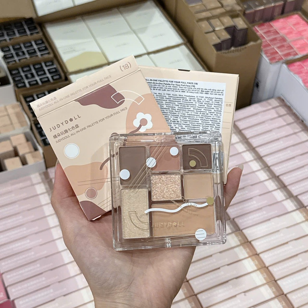 Bảng Mắt JUDYDOLL All In One Palatte For Your Full Face CT - Ảnh 4