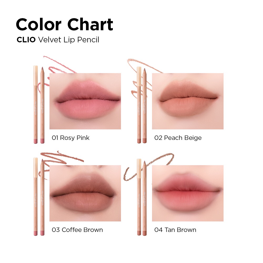 Chì môi Clio Velvet Lip Pencil CT - Ảnh 5