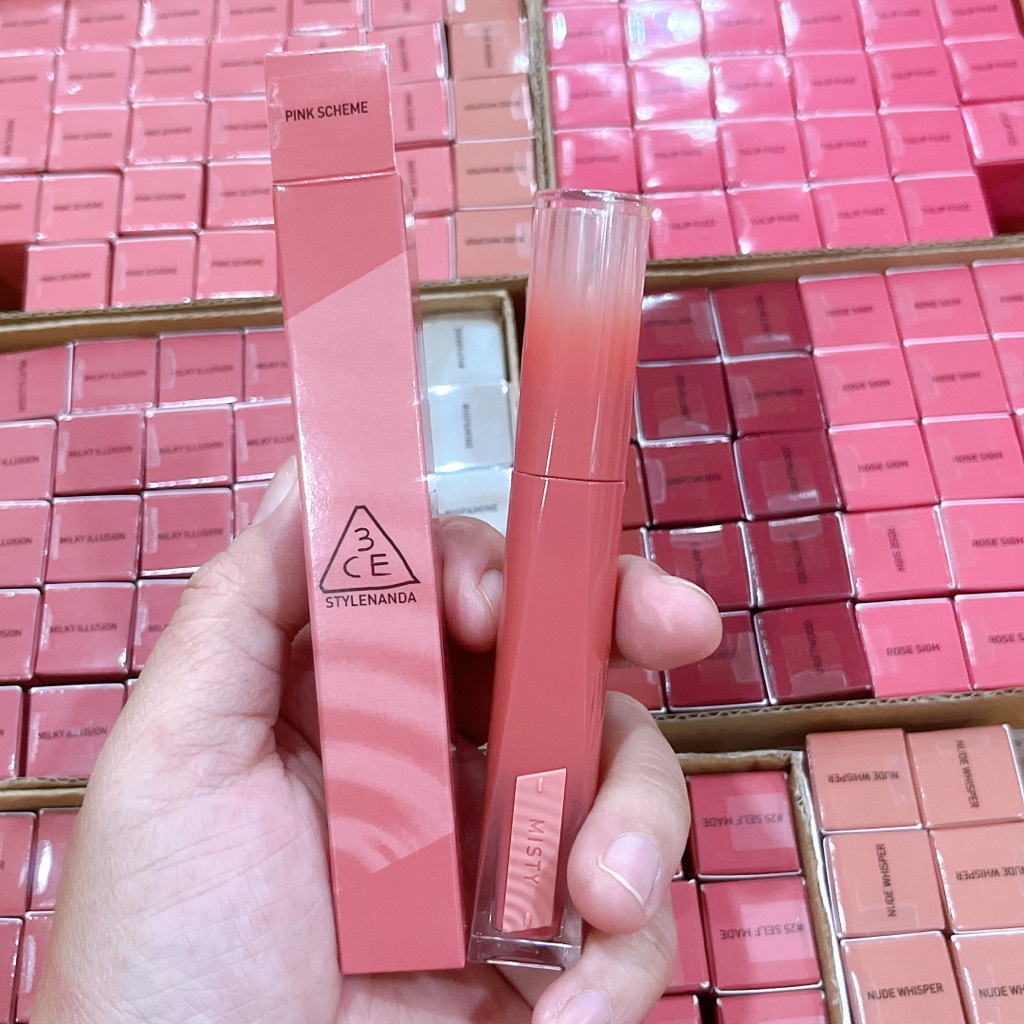 Son Bóng 3CE Misty Lip Bare CT - Ảnh 10