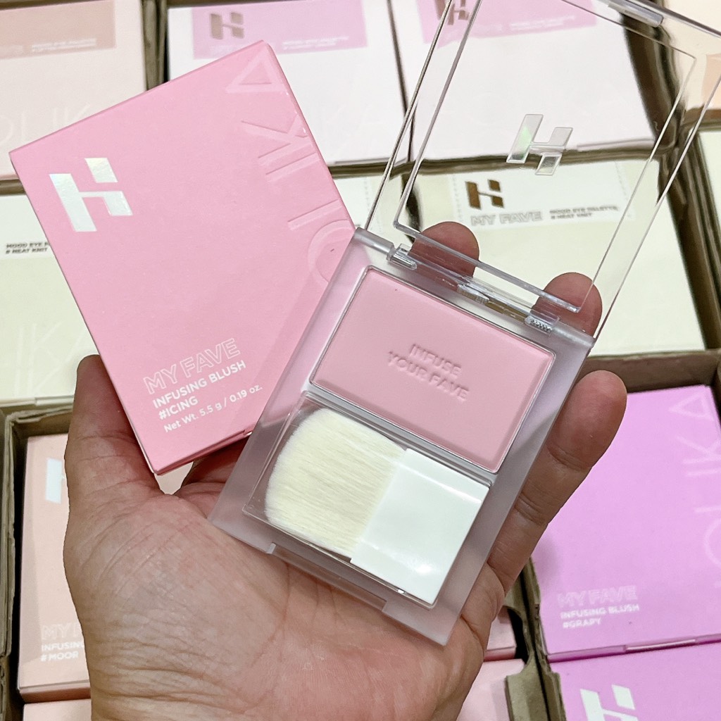 Má Hồng HOLIKA HOLIKA My Fave Infusing Blush 5.5g - Ảnh 4
