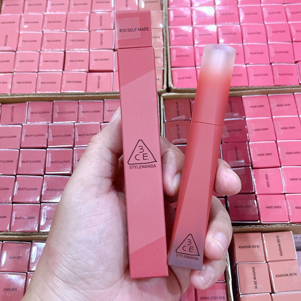 Son Kem 3CE Velvet Lip Tint Plush - Ảnh 9