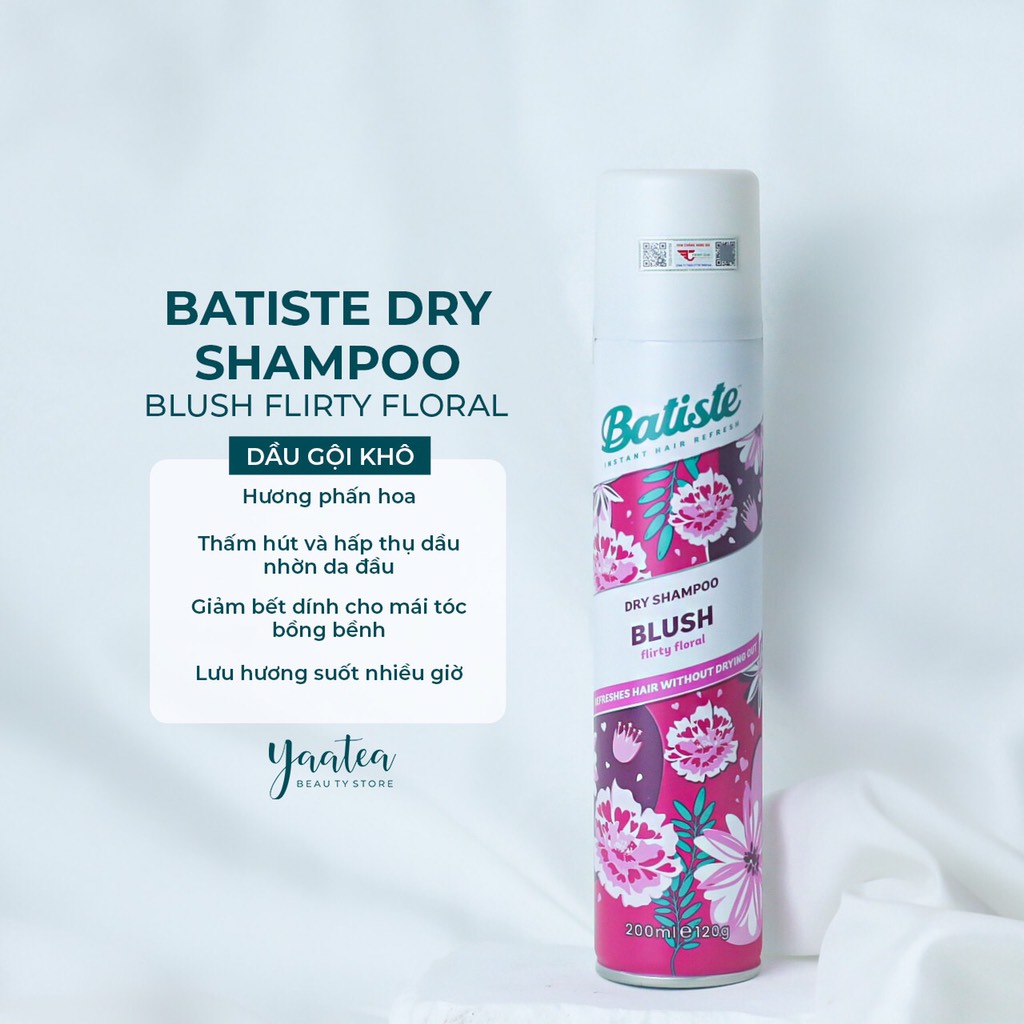 Dầu gội khô Batiste 200ml - Ảnh 21