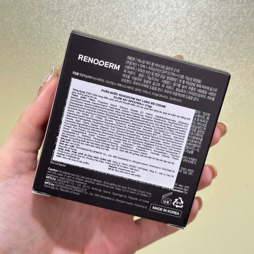 Cushion Renoderm BB Day Long BB Cream 15g CT