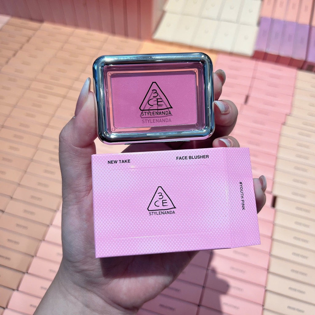 Má hồng 3CE New Take Face Blusher CT - Ảnh 3