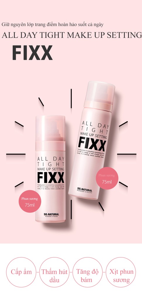 Xịt makeup So Natural CT - Ảnh 5