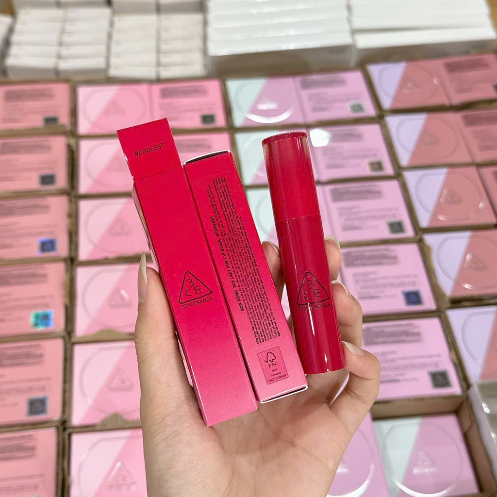Son Bóng 3CE Lazy Pop Lip Stain CT