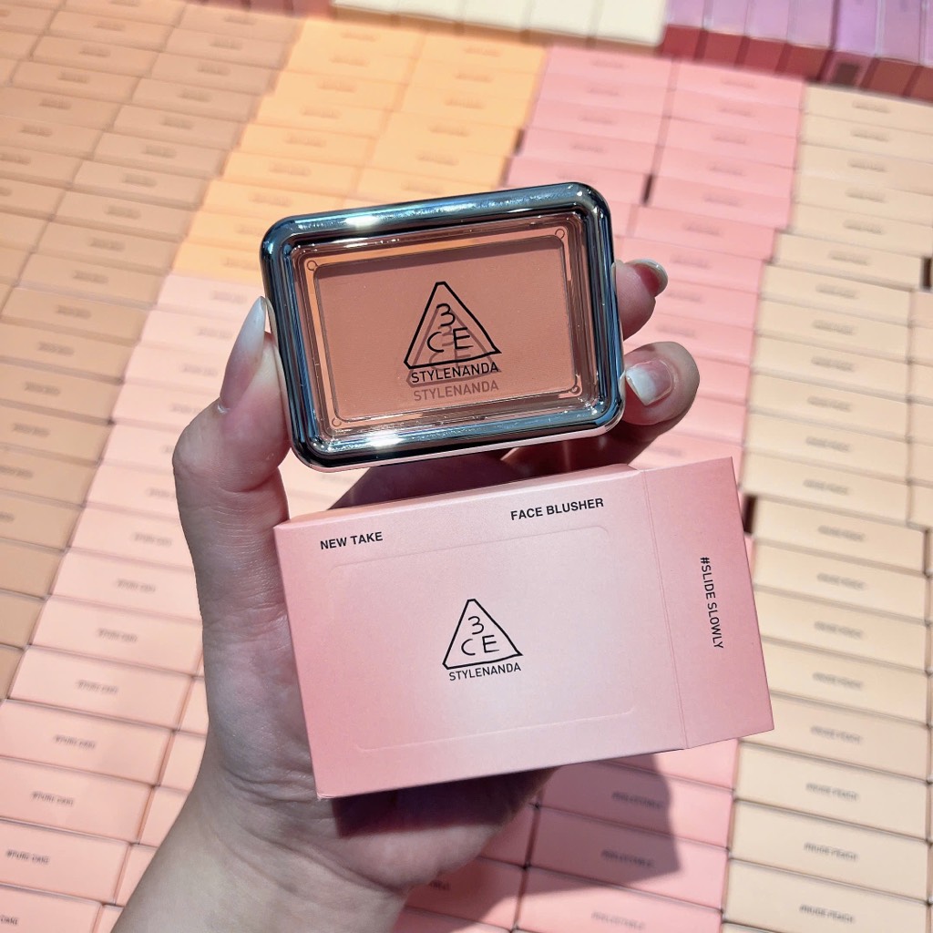 Má hồng 3CE New Take Face Blusher CT - Ảnh 4