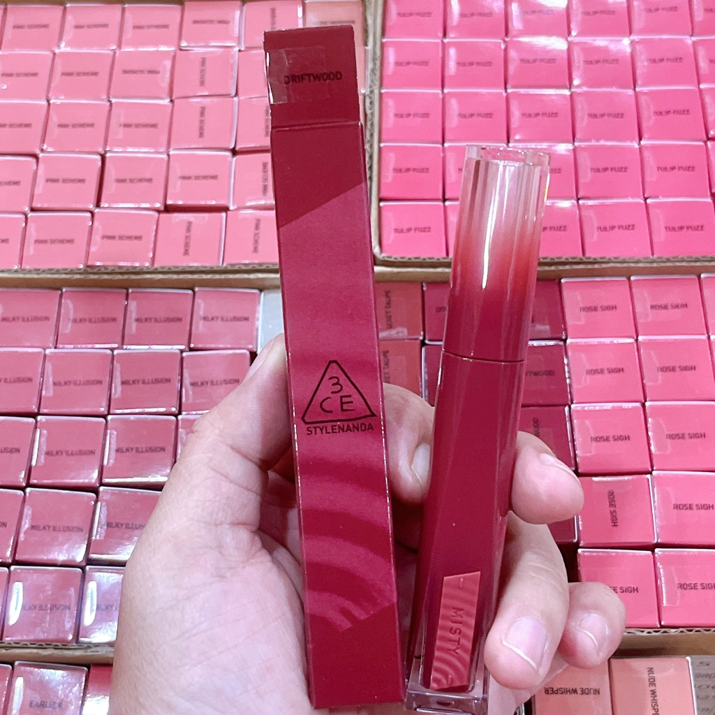 Son Bóng 3CE Misty Lip Bare CT - Ảnh 9